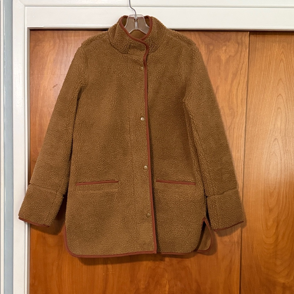 Old Navy Tan Teddy Jacket